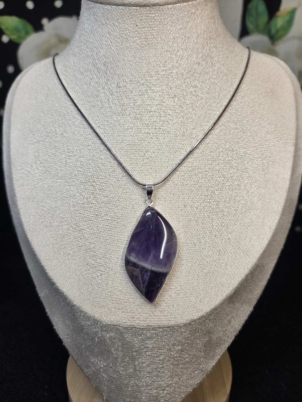 Amethyst Pendant Necklace